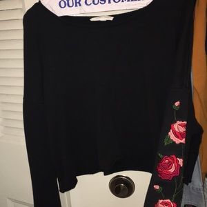 Cropped long sleeve